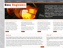 Tablet Screenshot of bossengineers.com